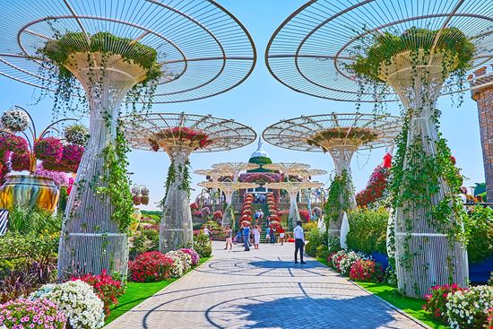Dubai Miracle Garden stock.adobe.com - solo uso editoriale 