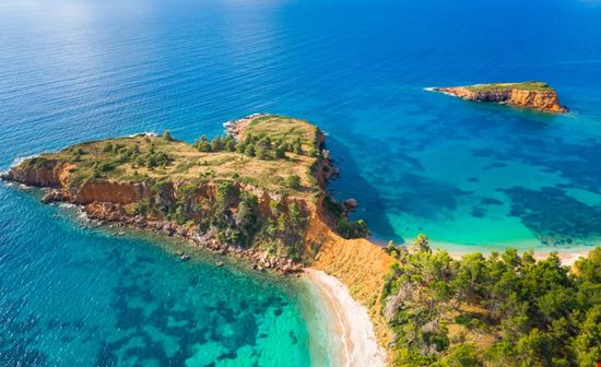 Alonissos Amazing beach of Kokkinokastro with orange sand in Alonnisos island, Sporades, Greece Georgios Tsichlis 