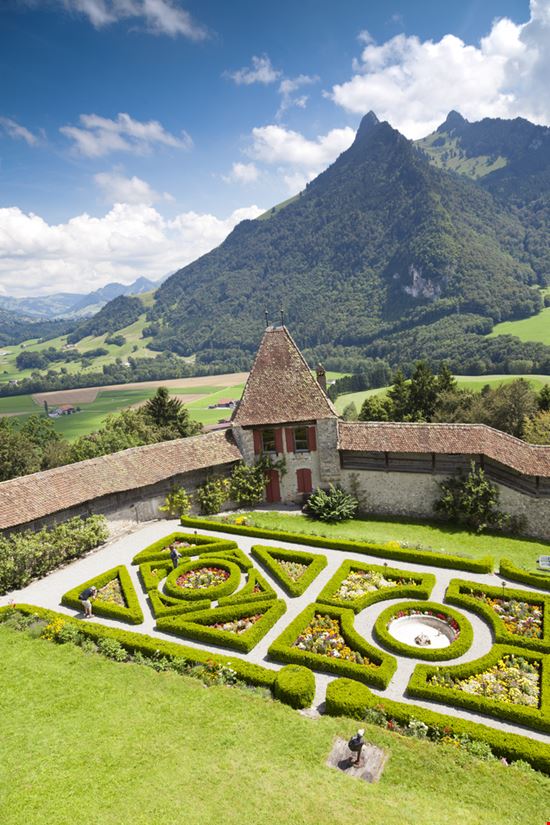 Castello di Gruyères Castello di Gruyères Dziobek / Shutterstock.com 