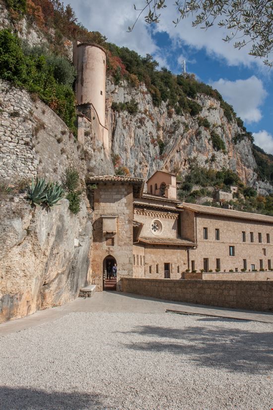 Monastero di San Benedetto Sacro Speco Monastero di San Benedetto Sacro Speco 12MN - Istockphoto.com 
