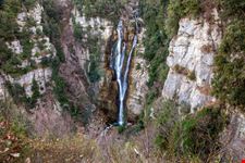Le cascate del verde Borrello