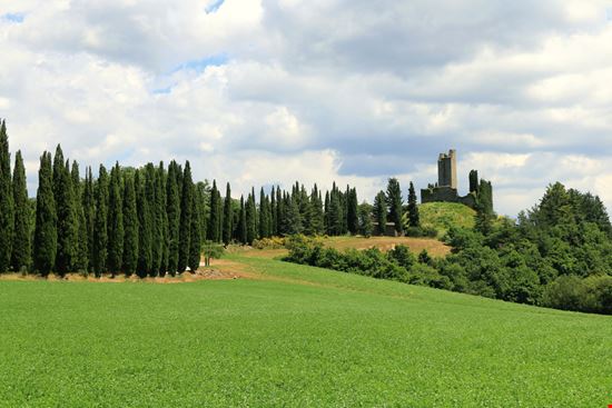 Castello di Romena Il castello in rovine tra le campagne toscane Daniele Novati - Shutterstock.com 