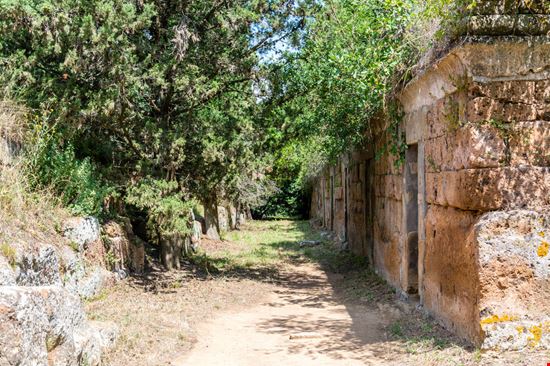 Necropoli etrusca della branditaccia Necropoli etrusca della branditaccia sergiopazzano - Shutterstock.com 