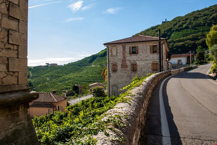 Lontane dalla folla della Laguna, le colline del buon bere sono la Patria del vino più amato dagli italiani