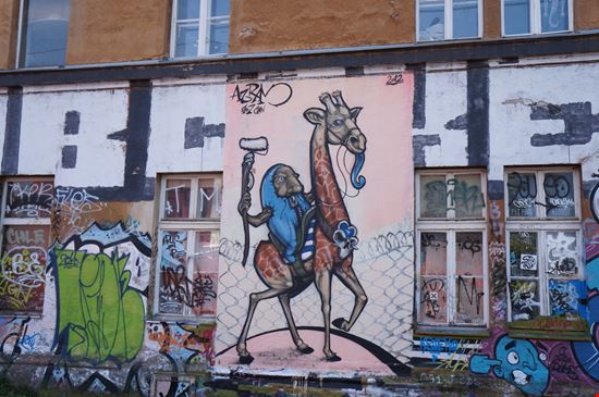 Lubiana Metelkova Mesto Bakusova / Shutterstock.com 