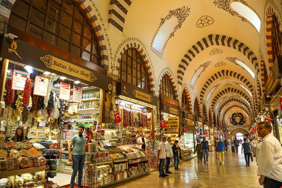 Istanbul Grand Bazar Boris Stroujko / Shutterstock.com 