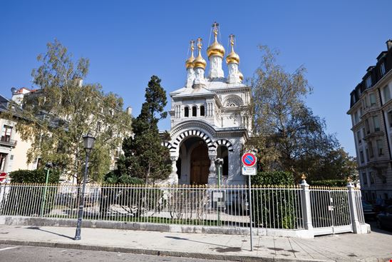 Chiesa russa ortodossa Chiesa russa ortodossa stevegeer - Istockphoto.com 
