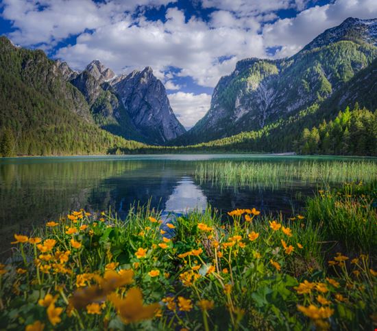 Lago di Dobbiaco Lago di Dobbiaco Ramon Puig Valiente - Shutterstock.com 