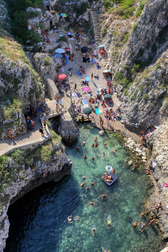 Fiordo del Ciolo Le acque limpide del Salento Massimo Todaro / Shutterstock.com 