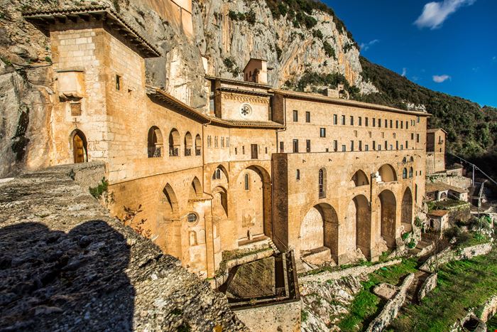Monastero di San Benedetto Sacro Speco - Monastero di San Benedetto Sacro Speco - stock.adobe.com