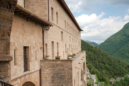 Subiaco Monastero di San Benedetto Sacro Speco stock.adobe.com 