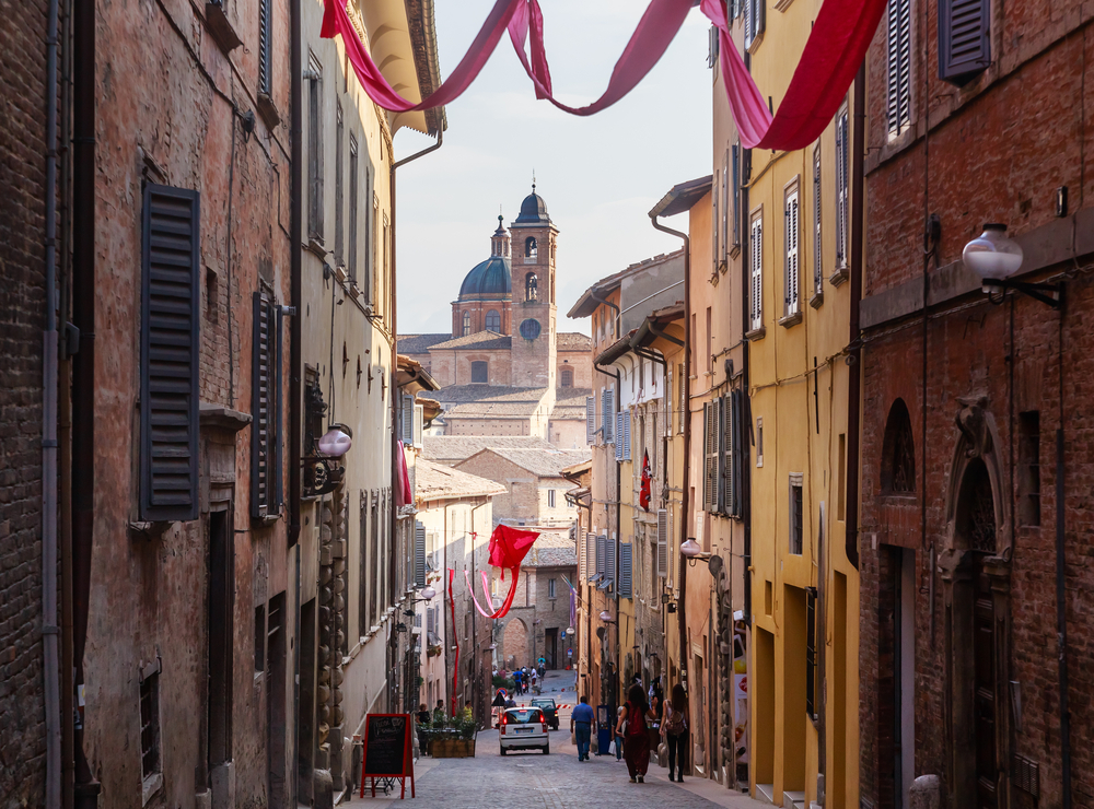 Urbino, la piccola capitale del Rinascimento, è l’unica e sola ‘città della crescia’