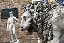David di Michelangelo e Leone