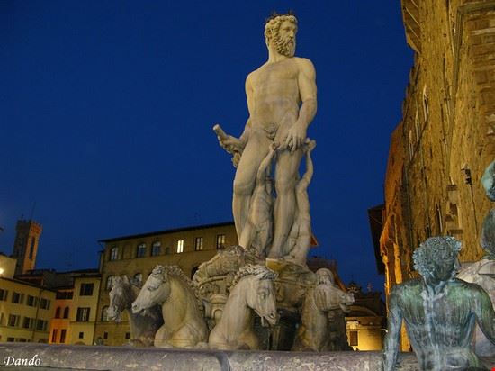 La fontana del Nettuno Firenze Dando88 - Creative commons Dando88