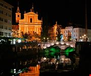 laibach ljubljana bei nacht