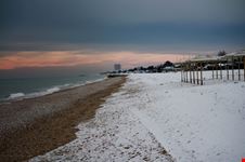 La spiaggia innevata 2 (dicembre 2010)