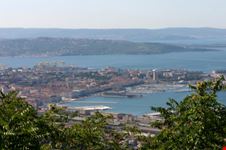 Veduta della città di Trieste