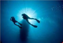 dahab sonne unter wasser