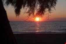 lesbos sonnenuntergang in sigri