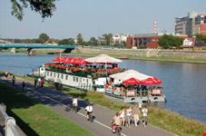 cracow riverside fun