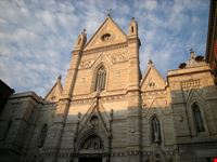 La facciata del Duomo di San Gennaro