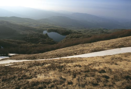Lago Ventasso visto dal Monte