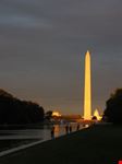 washington sonnenuntergang in washington dc