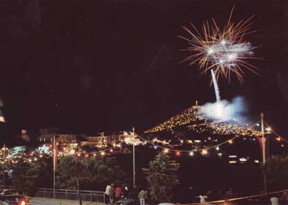 Fiaccolata al Soratte dell'ultima domenica di Maggio