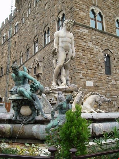 La fontana del Nettuno Firenze  