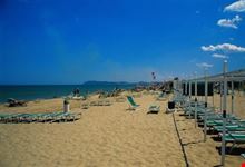 Veduta della spiaggia