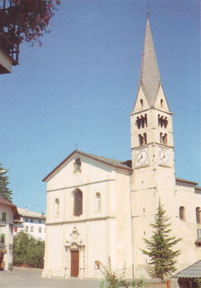 La chiesa parrocchiale dedicata a Santa Maria Assunta (sec. XVIII)