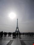 Parigi... controluce all'imbrunire....
