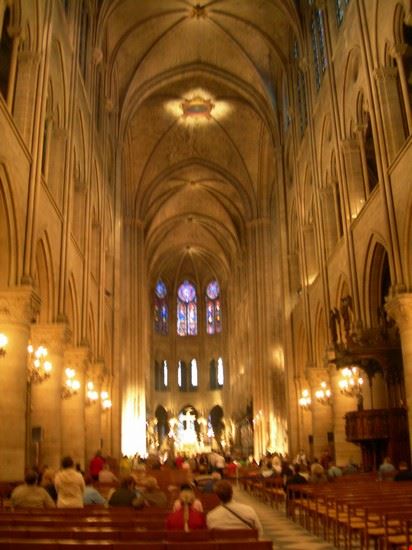 Notre Dame Interno della Cattedrale di Notre Dame  