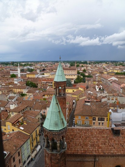veduta aerea della città