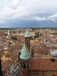 veduta aerea della città