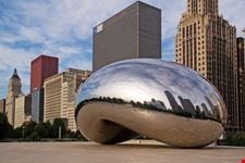 chicago la cloud gate the bean a chicago