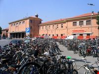 parcheggio di biciclette