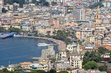 Rapallo vista dall'alto