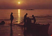 Alba sul mare