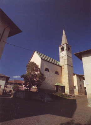 La chiesa parrocchiale dedicata a Sant'Agata