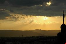 gubbio sonnenuntergang gubbio