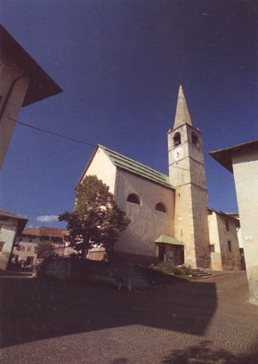 La chiesa parrocchiale dedicata a Sant'Agata