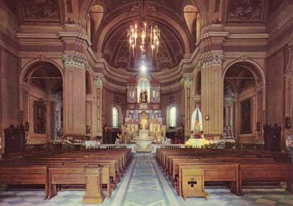 Interno della Chiesa parrocchiale