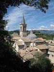 spoleto ueber den daechern von spoleto