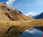 mendoza der aconcagua spiegelt sich im wasser mendoza der aconcagua spiegelt sich im wasser