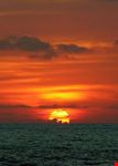 levanto sonnenuntergang in liguren