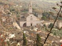 vista della citta dalla rocca assisi