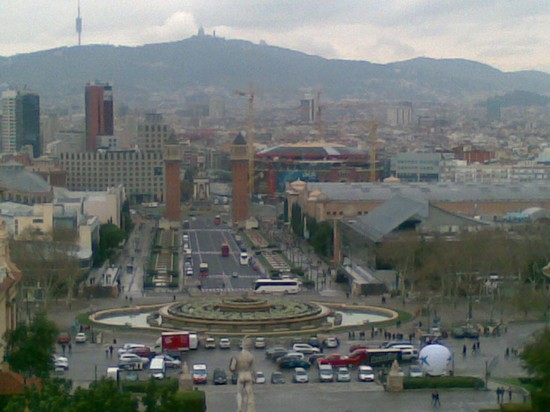 Montjuk - vista città