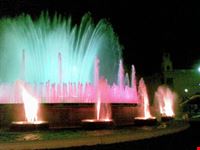 Montjuk - Fontana di sera