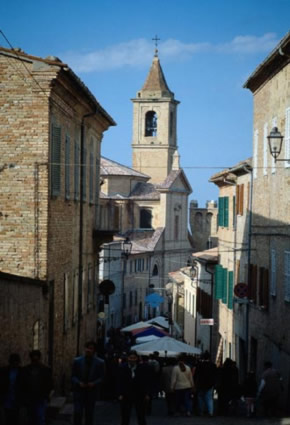 Veduta del borgo